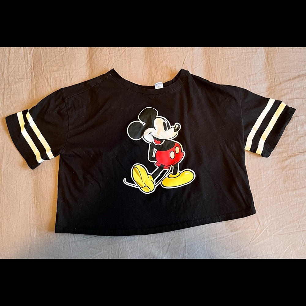 Classic Mickey Mouse crop top